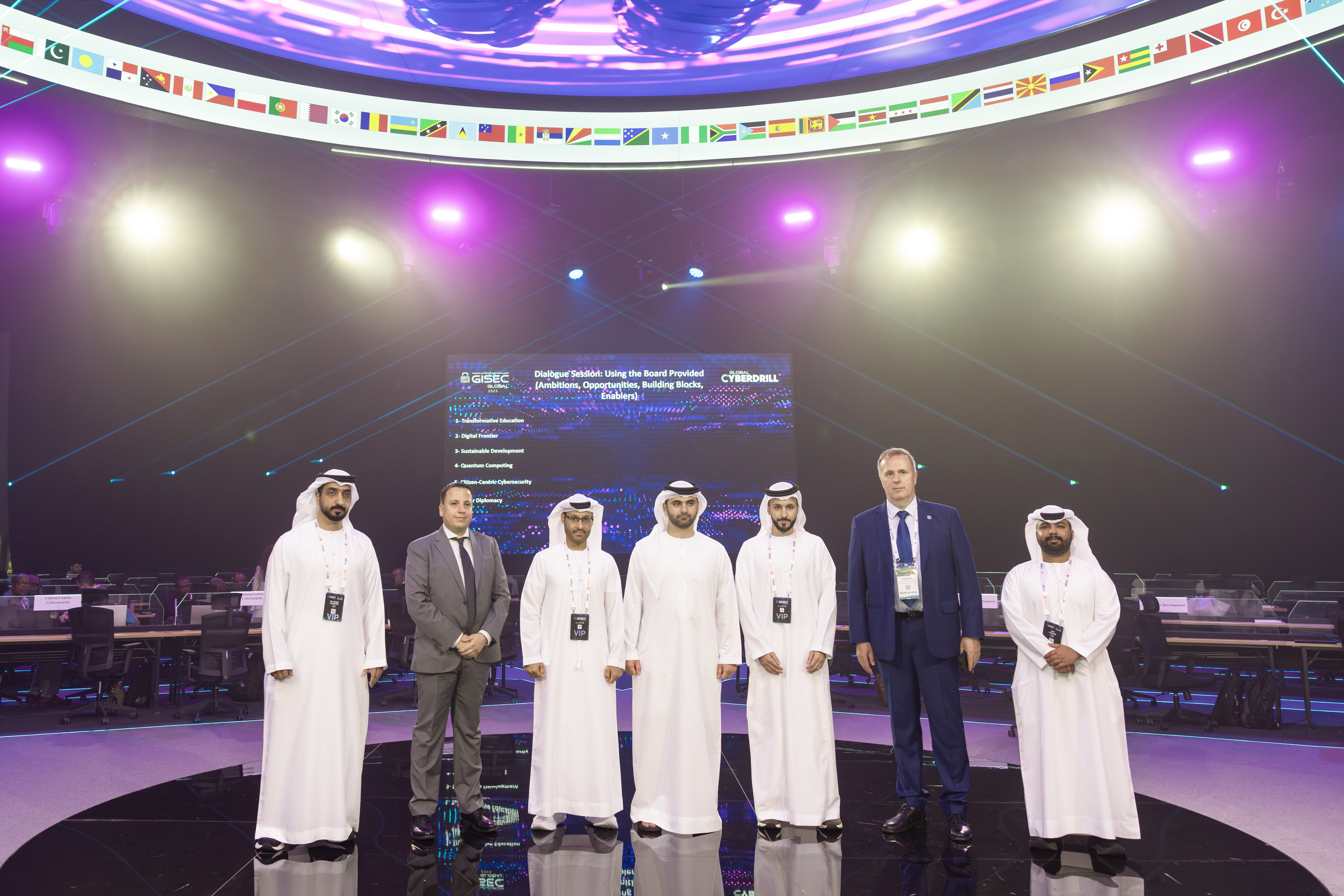 Mansoor bin Mohammed opens GISEC Global 2025 in Dubai