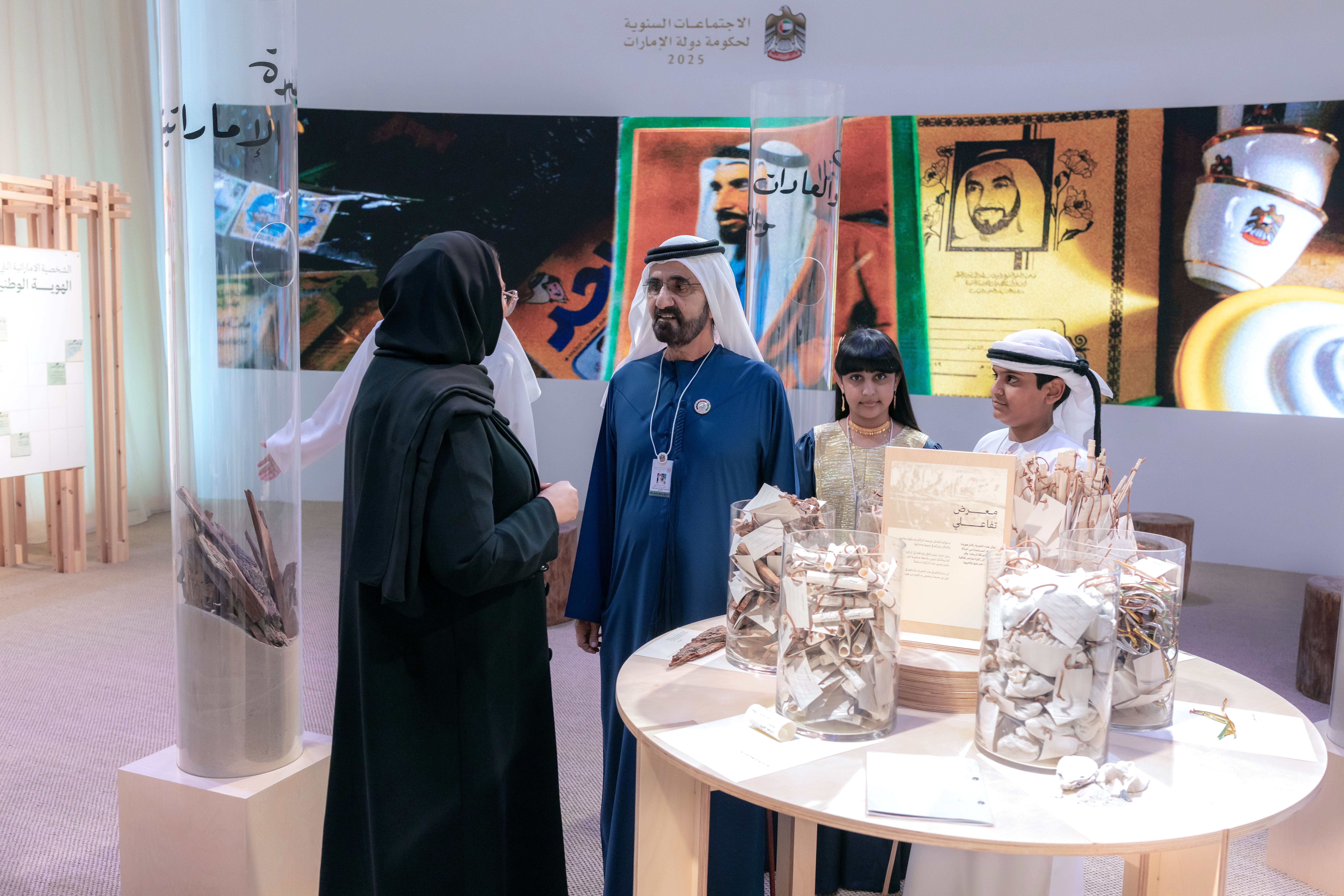 Mohammed bin Rashid visits 'National Identity: Legacy and ...