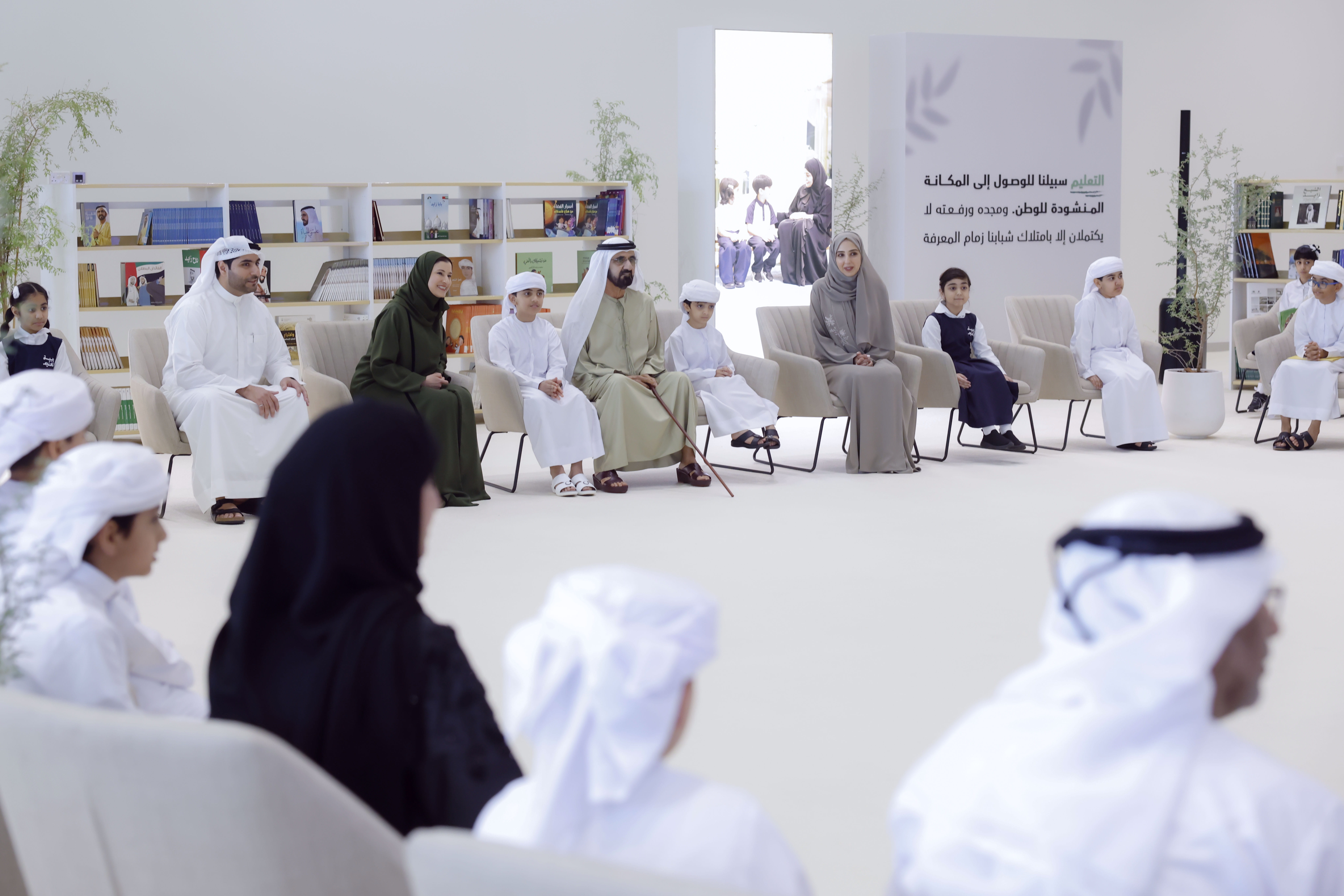 Zayed Complex Rak Mohammed bin Rashid visits Zayed Educational Complex in Al Warqaa