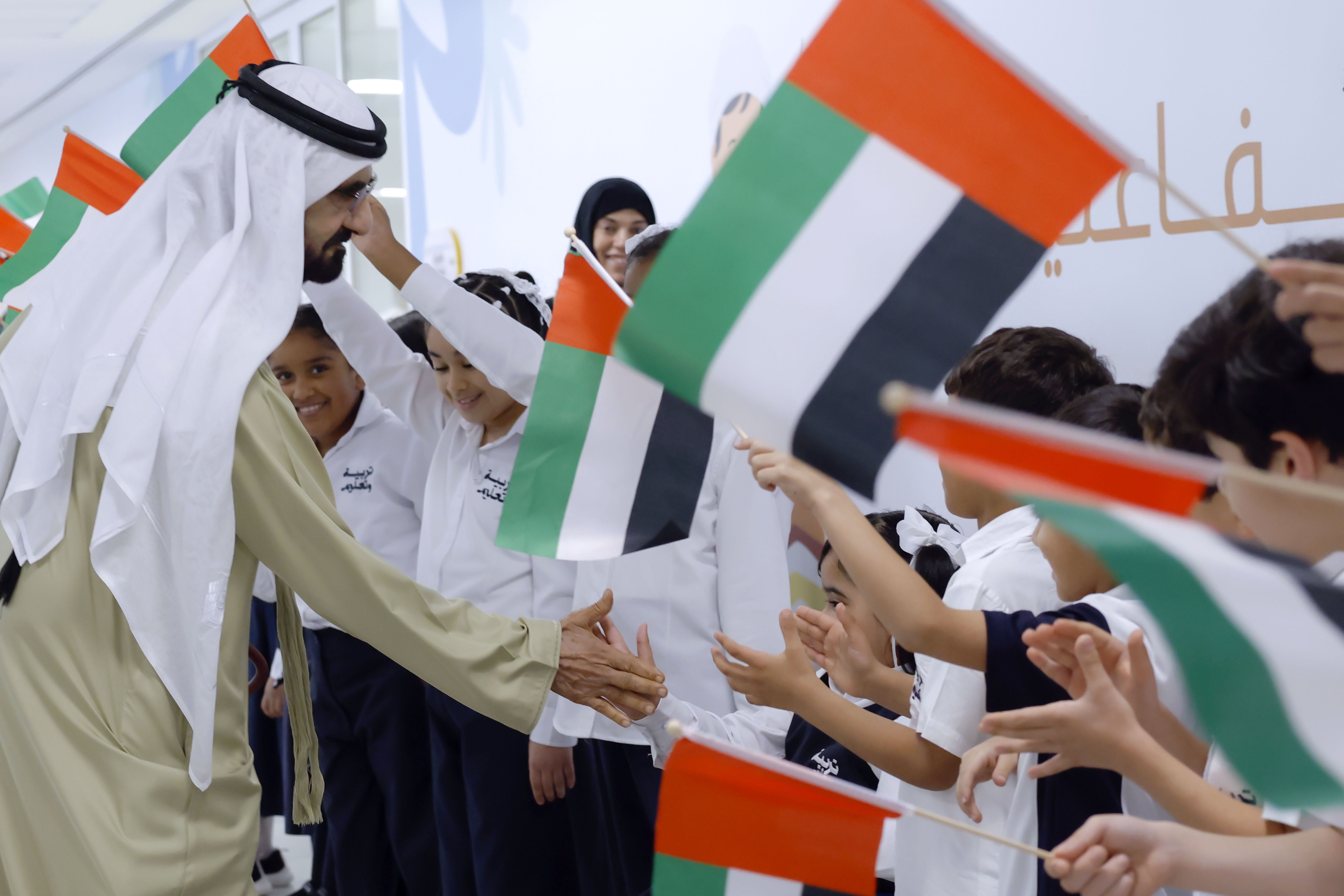 Zayed Complex Rak Mohammed bin Rashid visits Zayed Educational Complex in Al Warqaa